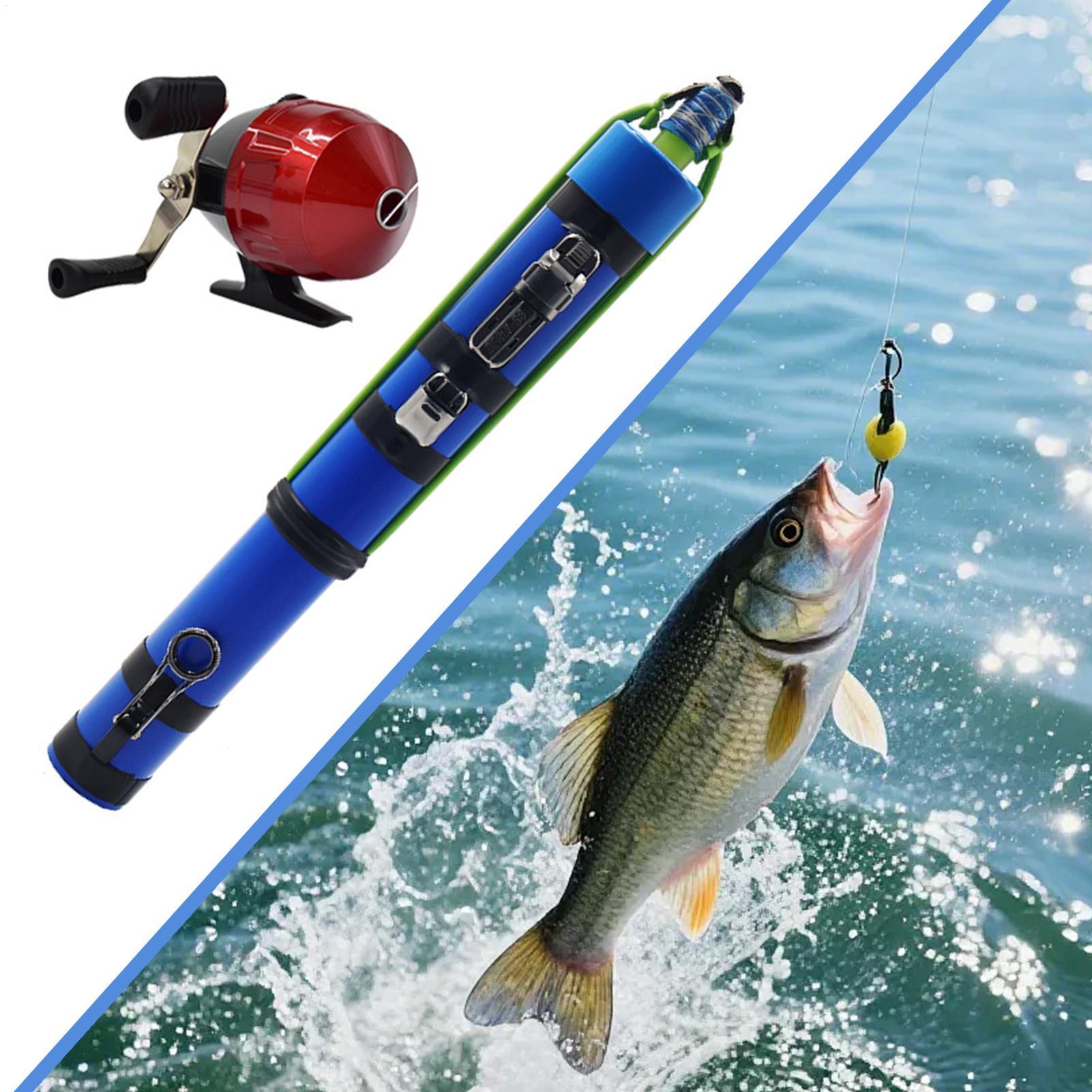 Bass Fishing Lure - Fishing Pole Slingshot Design Compact Fish