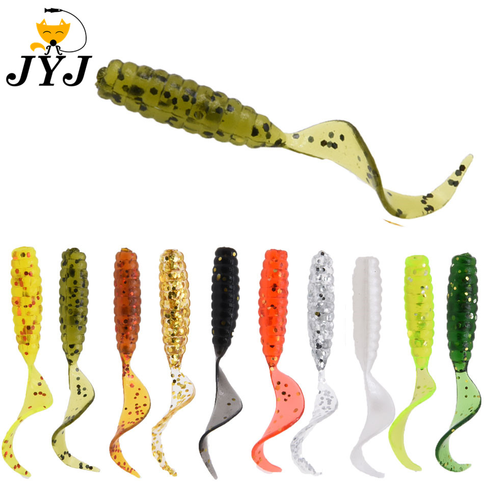 Soft Plastic Lure - 20 Hoặc 30 Miếng Mềm Silica