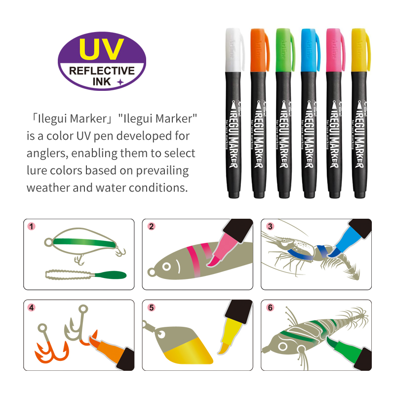 New Fishing Tool UV Fluorescen - đánh giá và giá Soft Plastic Lure