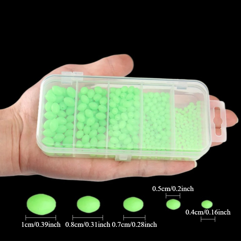 Ackibbik 375pcs/box Luminous F - đánh giá và giá Soft Plastic Lure