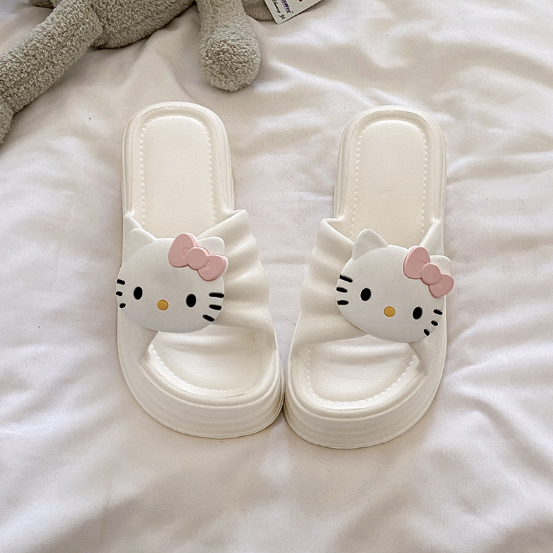 Cute Hello Kitty Women Slipper - đánh giá và giá Waders