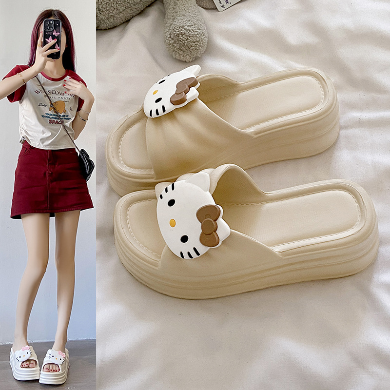 Cute Hello Kitty Women Slipper - đánh giá và giá Waders