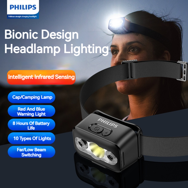 Philips LED Headlamp Sensor He - đánh giá và giá Fishing Headlamp