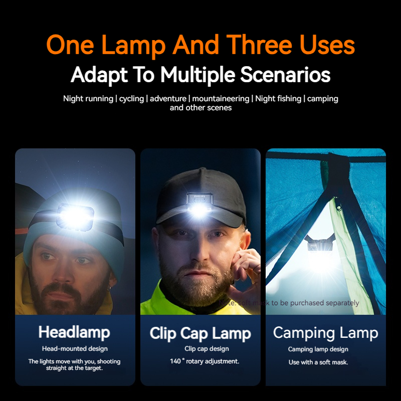 Philips LED Headlamp Sensor He - đánh giá và giá Fishing Headlamp