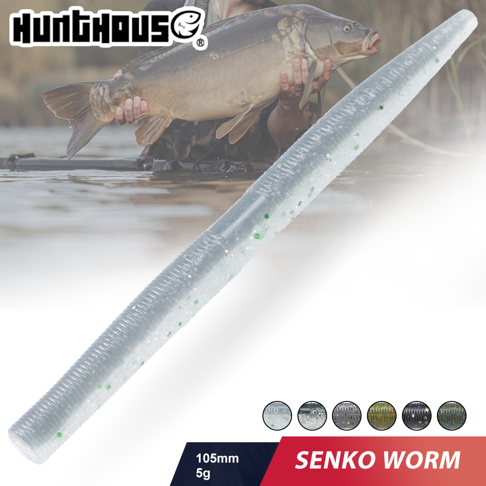 Hunthouse Senko Worm Soft Fish - đánh giá và giá Soft Plastic Lure