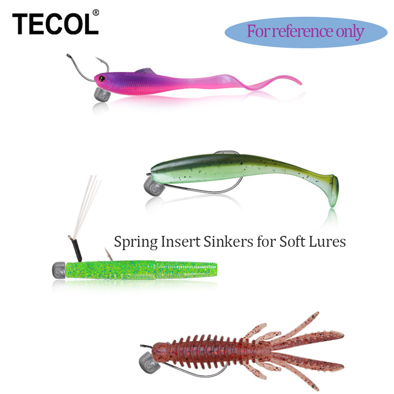 TECOL 1G 1.75G 2.7G 3.5G Spira - đánh giá và giá Bass Fishing Lure