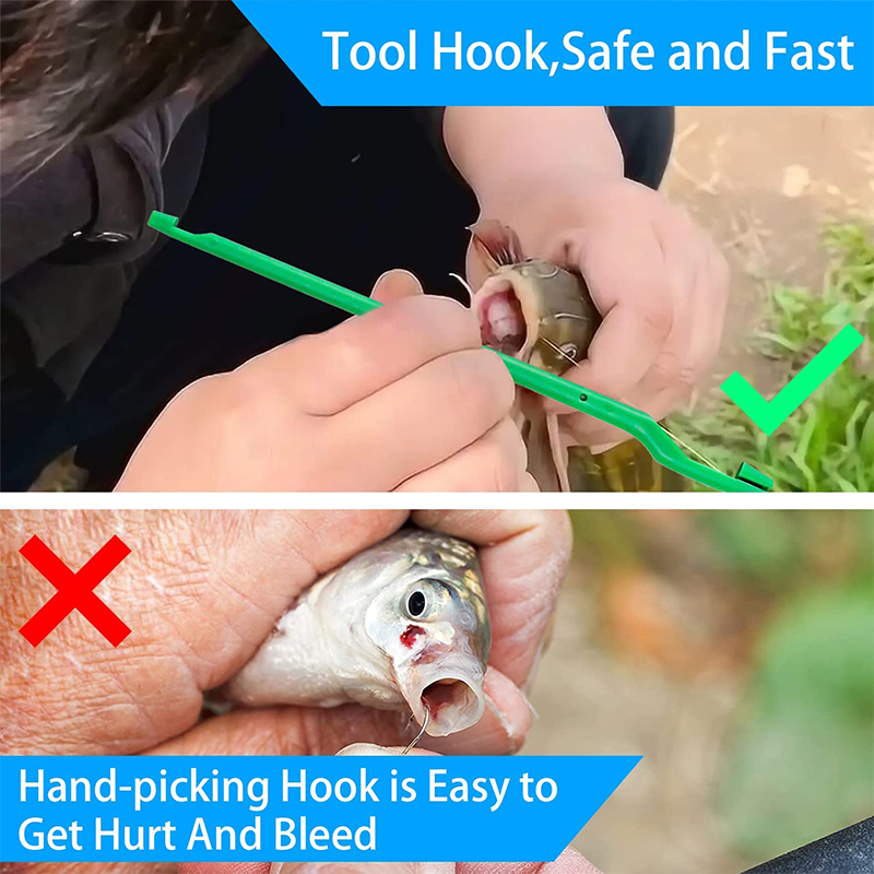 5pcs Lure Hook Remover Stick A - đánh giá và giá Bass Fishing Lure