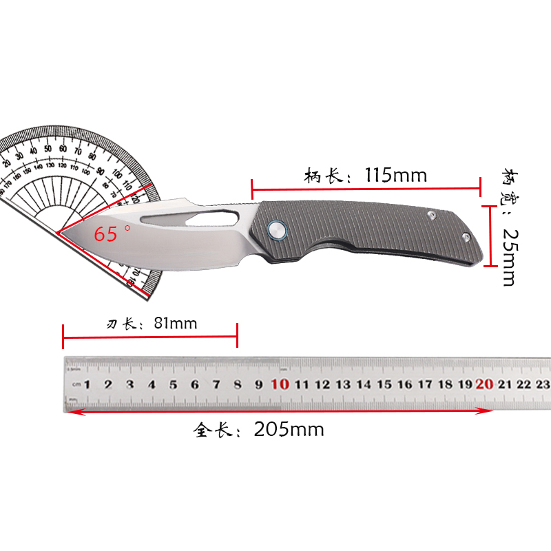New titanium alloy handle M390 - đánh giá và giá Fishing Equipment Kitchener