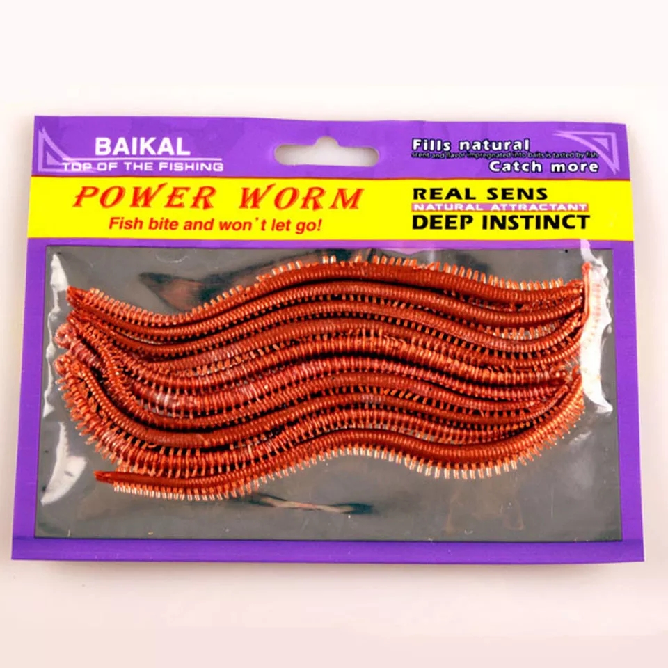 10 Cái/lốc Biển Nhân Tạo Sâu M - đánh giá và giá Soft Plastic Lure