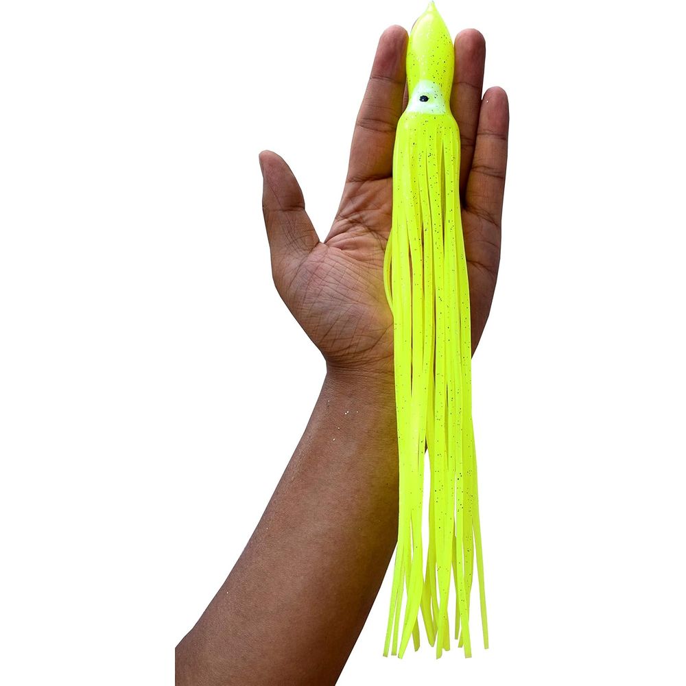 Squid Skirt Lures for Tuna Tro - đánh giá và giá Bass Fishing Lure