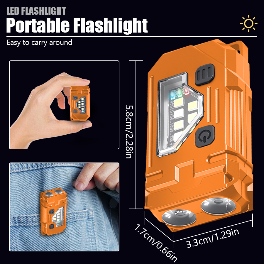 Mini Keychain EDC Flashlight R - đánh giá và giá Fishing Headlamp