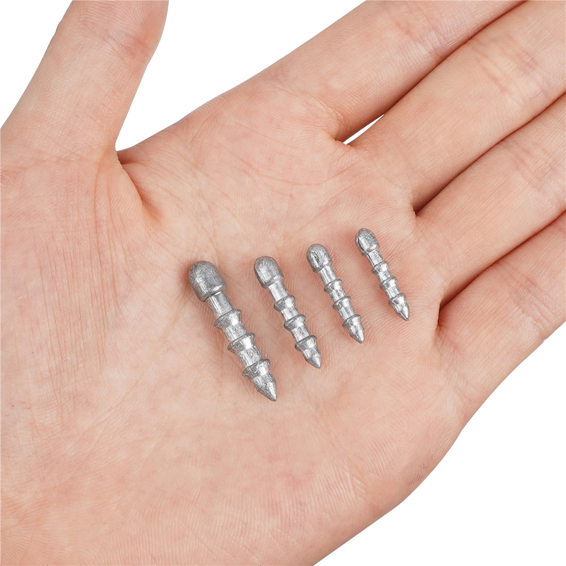 60PCS Nail weights Worm Fishin - đánh giá và giá Bass Fishing Lure