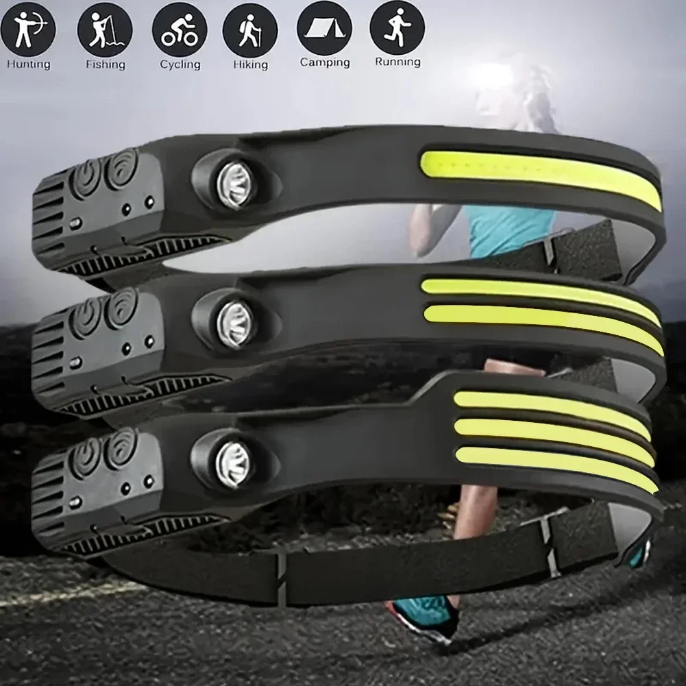 LED Sensor Headlamp Built-in B - đánh giá và giá Fishing Headlamp