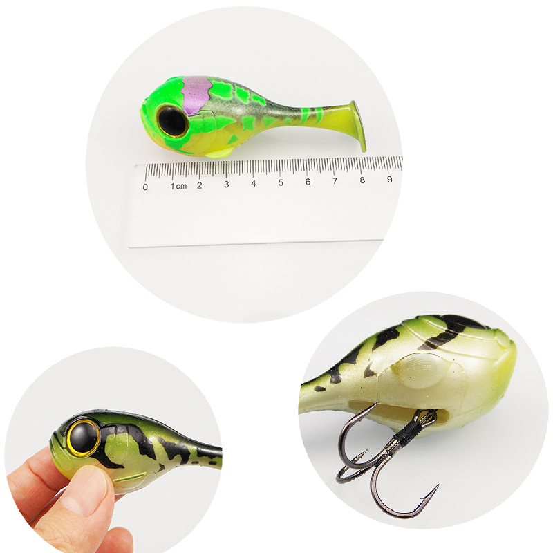 KESFISHING Mềm Dụ Balloonfish  - đánh giá và giá Soft Plastic Lure