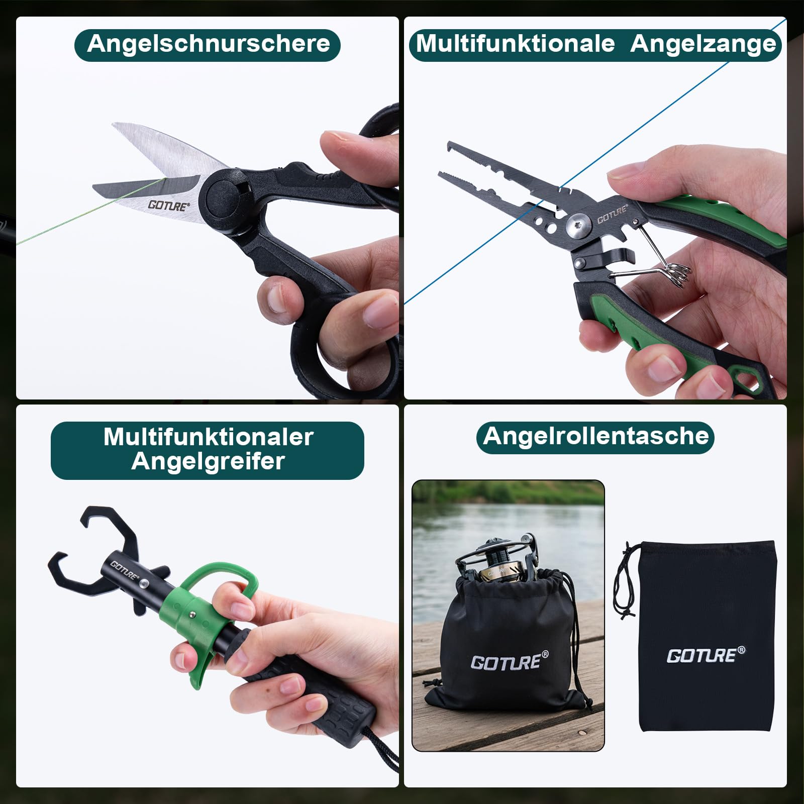 Goture 1.8M-2.7M Carbon Telesc - đánh giá và giá Bass Fishing Lure