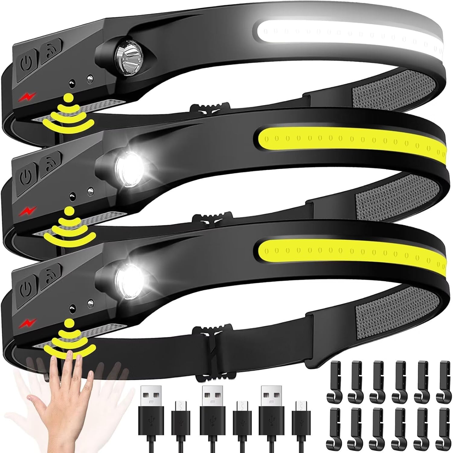Sensor Headlamp LED Head Flash - đánh giá và giá Fishing Headlamp