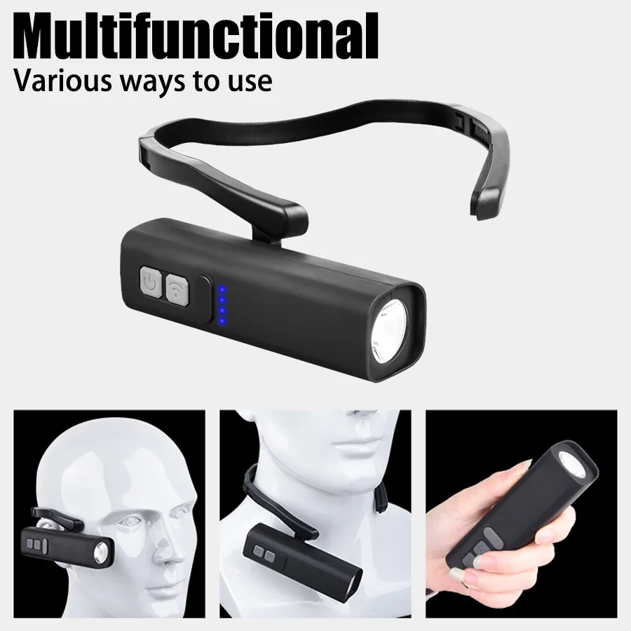 Rechargeable Ear Clip Headlamp - đánh giá và giá Fishing Headlamp