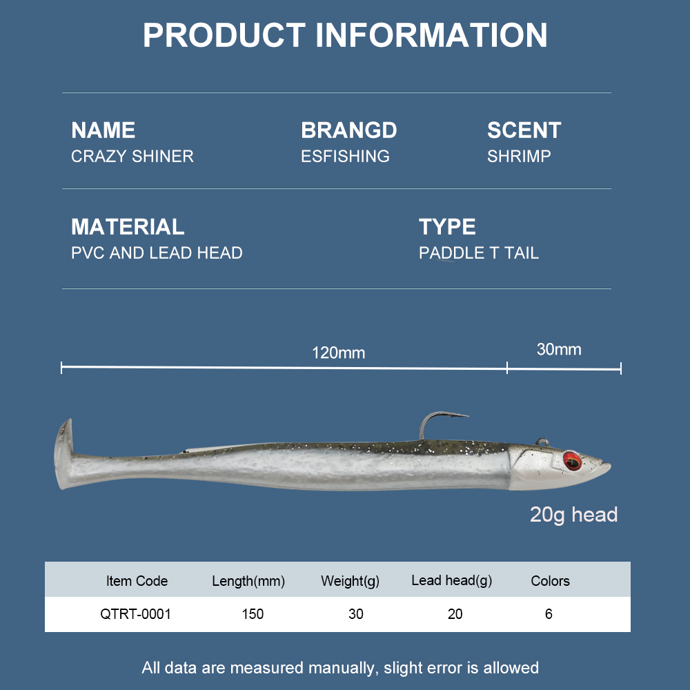 ESFISHING Soft Fishing Lure Le - đánh giá và giá Soft Plastic Lure