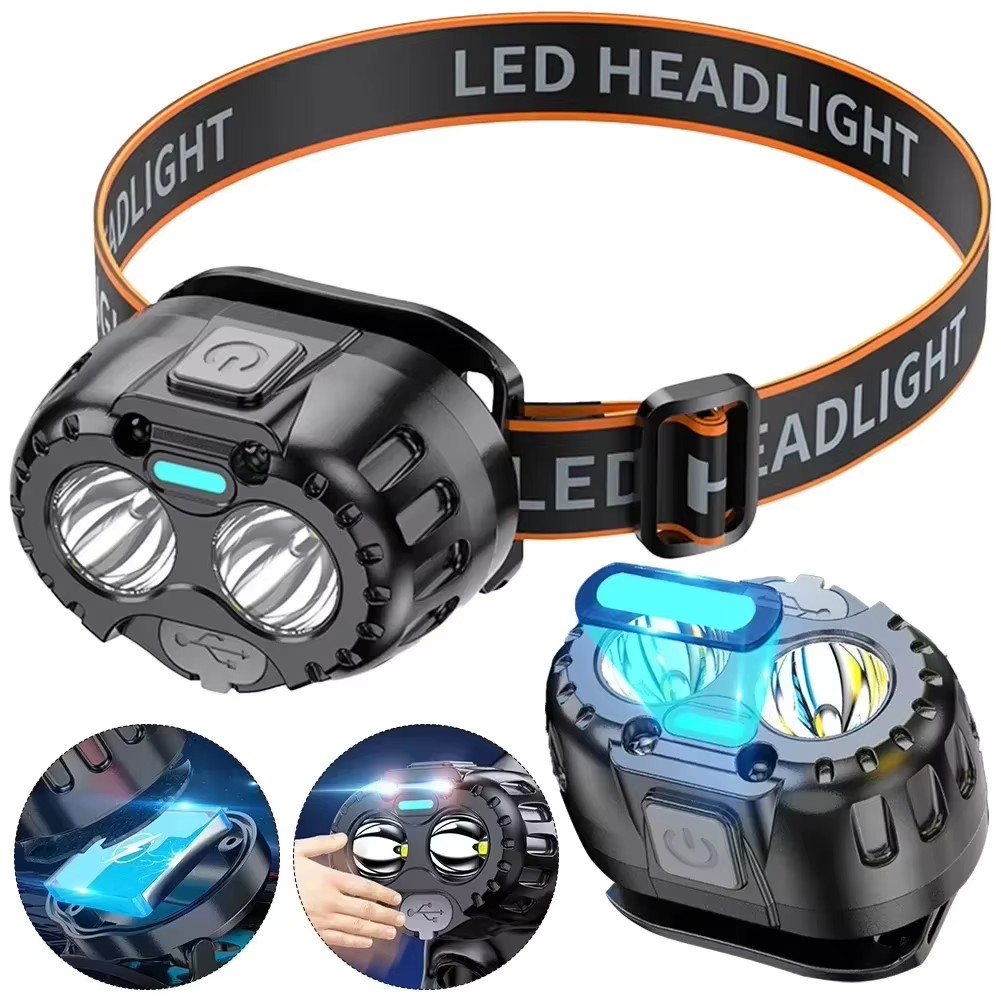 Powerful LED Headlamp IPX4 Wat - đánh giá và giá Fishing Headlamp