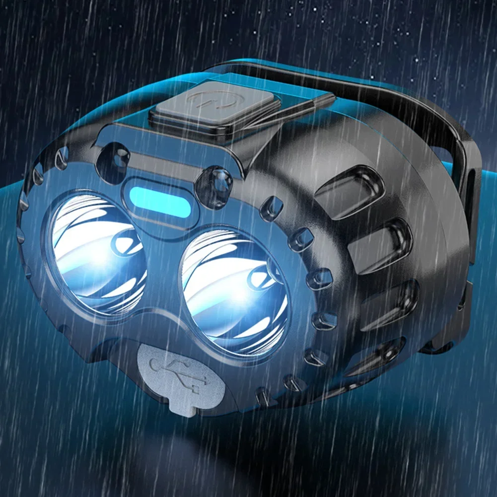 Powerful LED Headlamp IPX4 Wat - đánh giá và giá Fishing Headlamp
